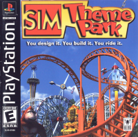 Sim Theme Park Playstation US box art